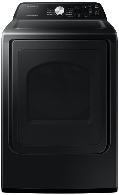 DVE45T3400V Samsung Electric Dryer with 10 Cycles - Brushed Black