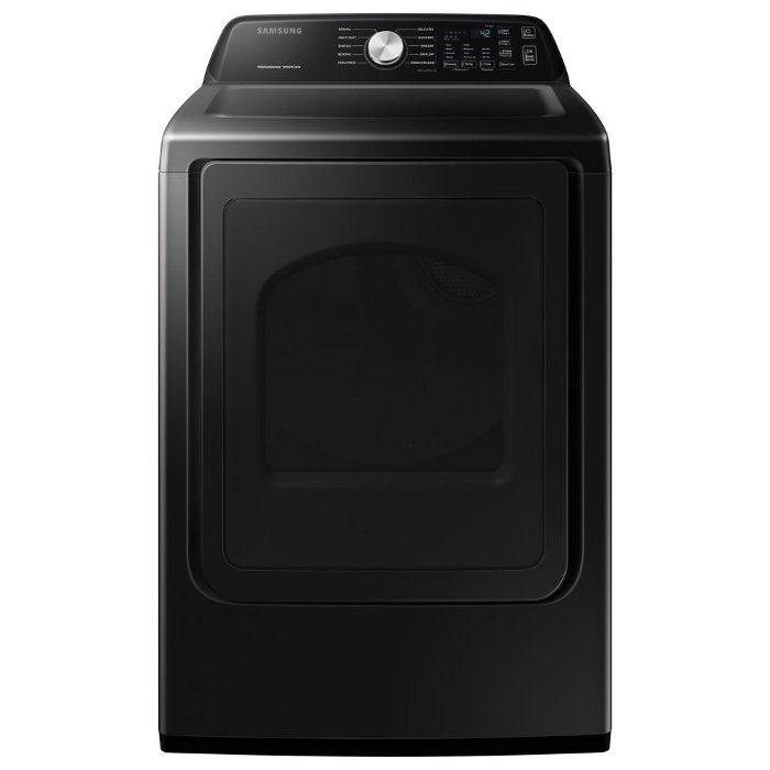 DVG45T3400V Samsung Large Capacity Gas Dryer with Sensor Dry - Brushed Black