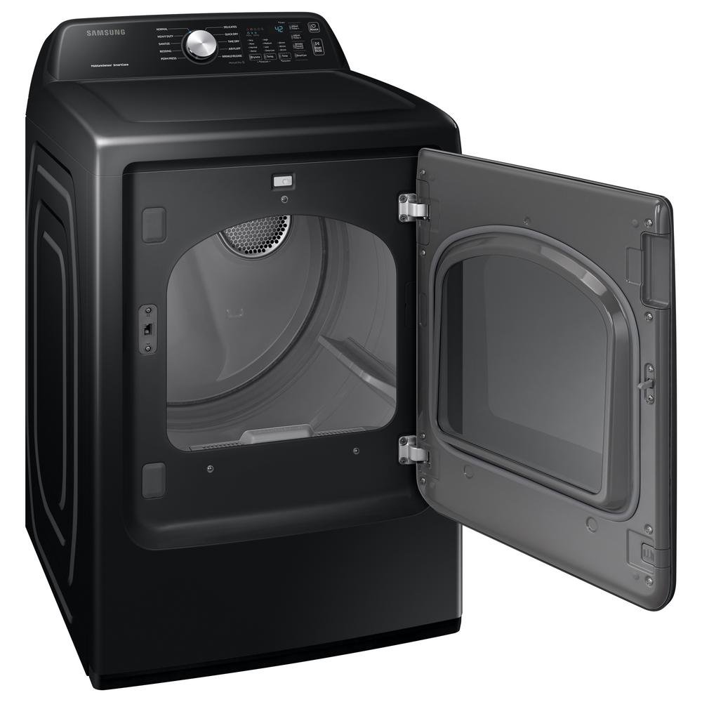 DVG45T3400V Samsung Large Capacity Gas Dryer with Sensor Dry - Brushed Black-2