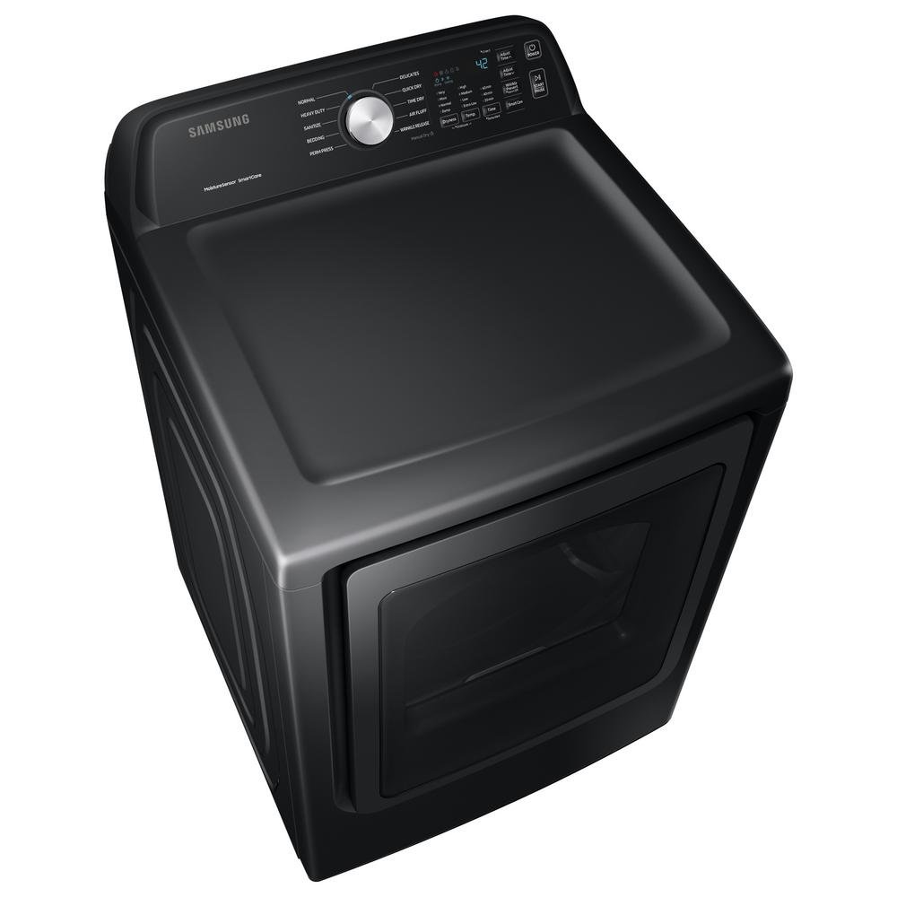 DVG45T3400V Samsung Large Capacity Gas Dryer with Sensor Dry - Brushed Black-5