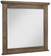 Rustic Trail Stone Gray Stone Gray Mirror