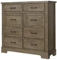 Rustic Trail Stone Gray Linen Chest
