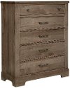 172-115 Rustic Stone Gray Chest of Drawers - Rustic Trail