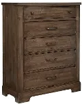 Rustic Trail Mink Brown Chest of Drawers