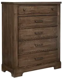 Rustic Trail Mink Brown Chest of Drawers