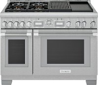 PRD484WCGU Thermador Dual Fuel Pro Grand Smart Range with Double Oven - 48 Inch, Stainless Steel