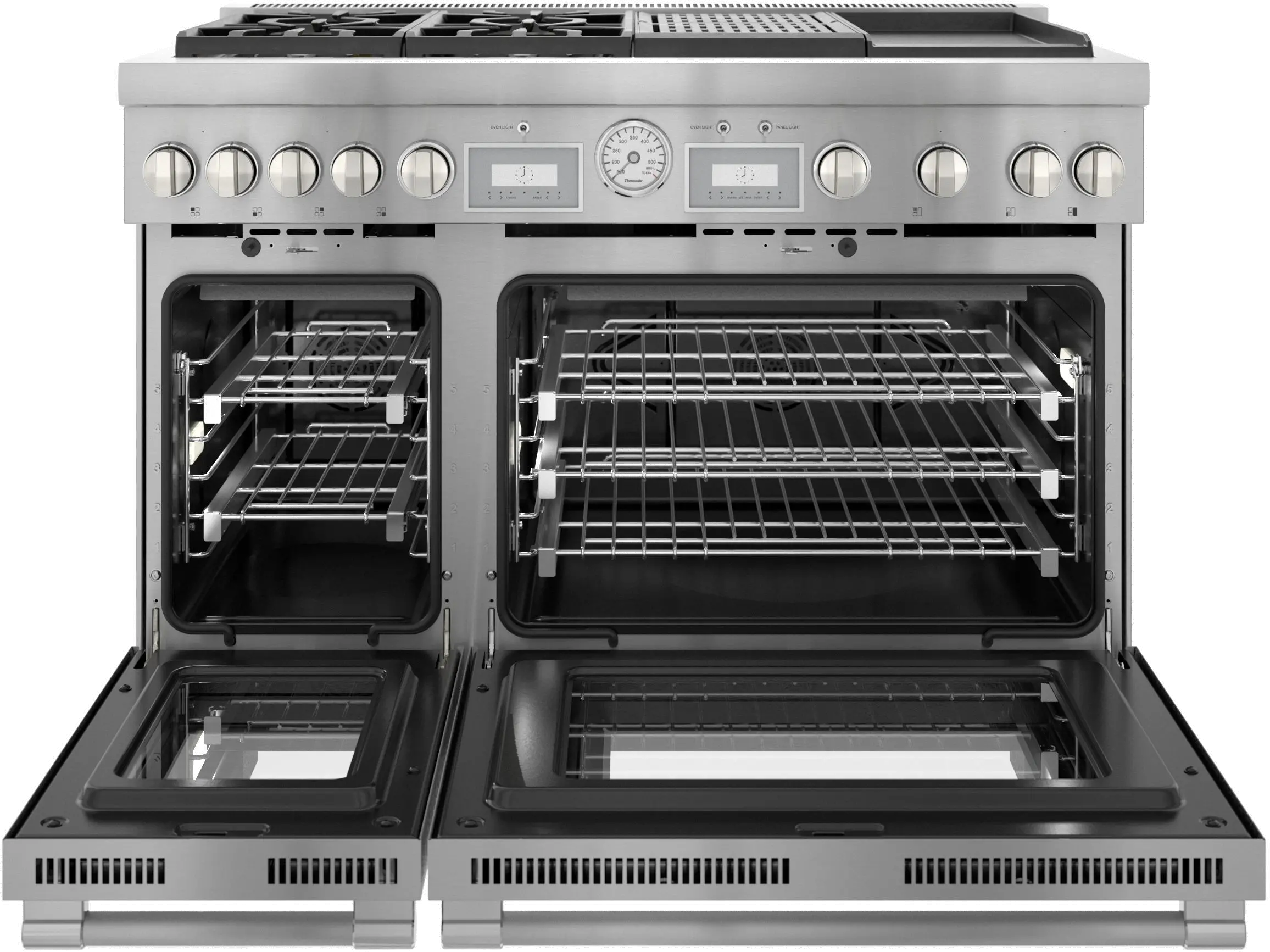 PRD484WCGU Thermador Dual Fuel Pro Grand Smart Range with Double Oven - 48 Inch, Stainless Steel-6