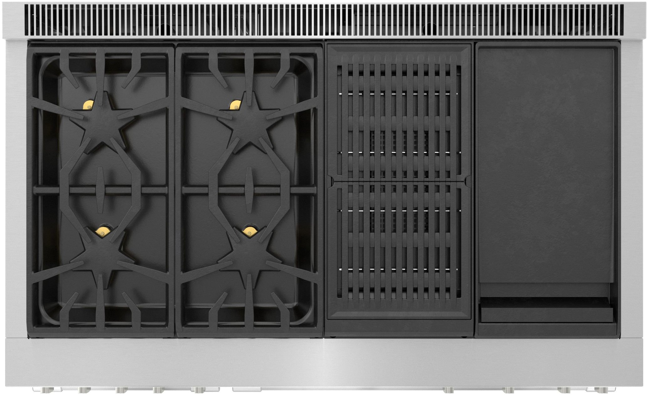 PRD484WCGU Thermador Dual Fuel Pro Grand Smart Range with Double Oven - 48 Inch, Stainless Steel-7