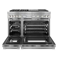PRD484WCGU Thermador Dual Fuel Pro Grand Smart Range with Double Oven - 48 Inch, Stainless Steel-7