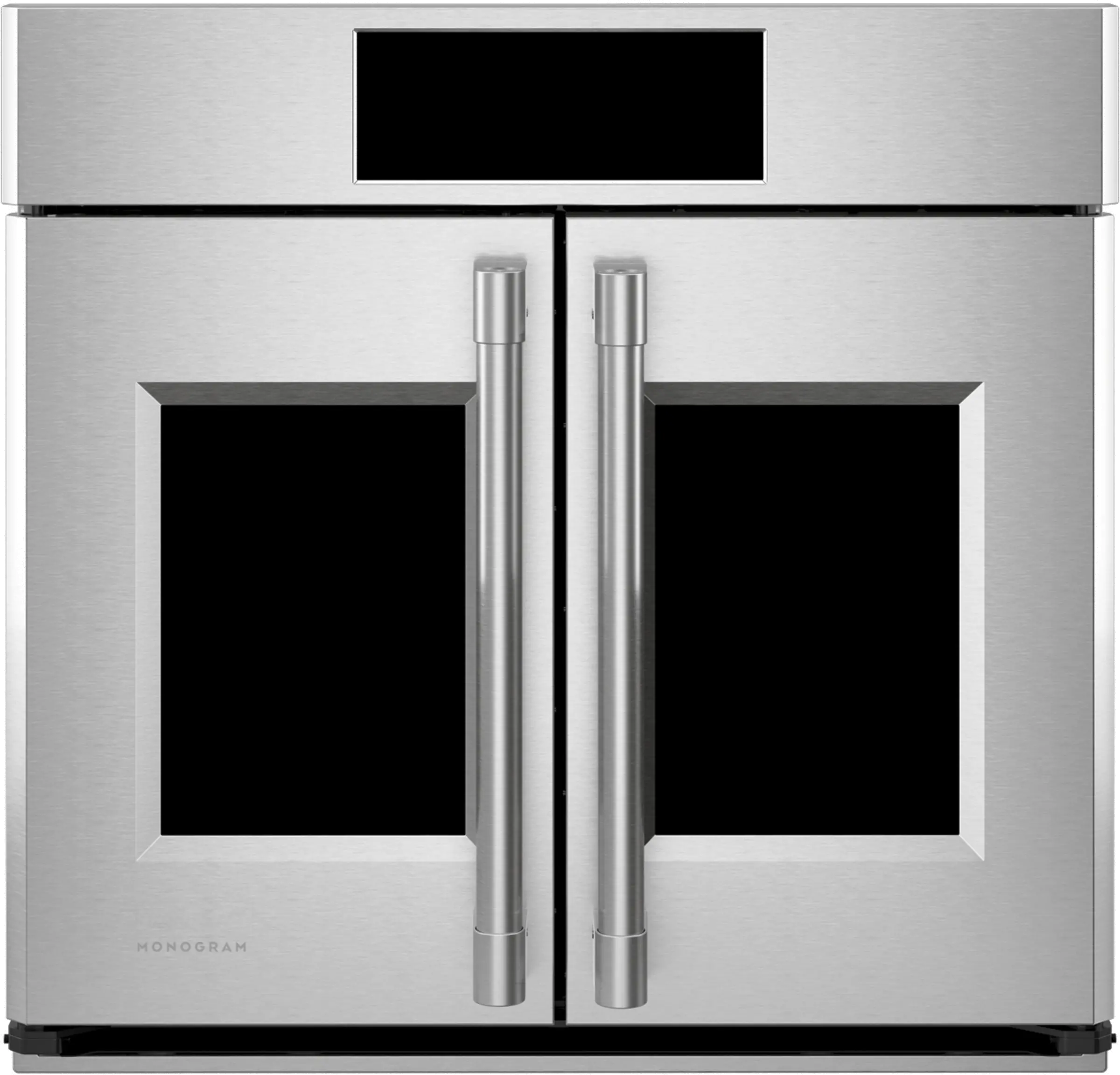 ZTSX1FPSNSS Monogram French Door Single Wall Oven with Convection and Smart Home Features - 30 Inch-1