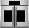 ZTSX1FPSNSS Monogram French Door Single Wall Oven with Convection and Smart Home Features - 30 Inch