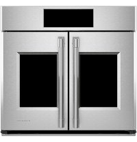 ZTSX1FPSNSS Monogram French Door Single Wall Oven with Convection and Smart Home Features - 30 Inch-1
