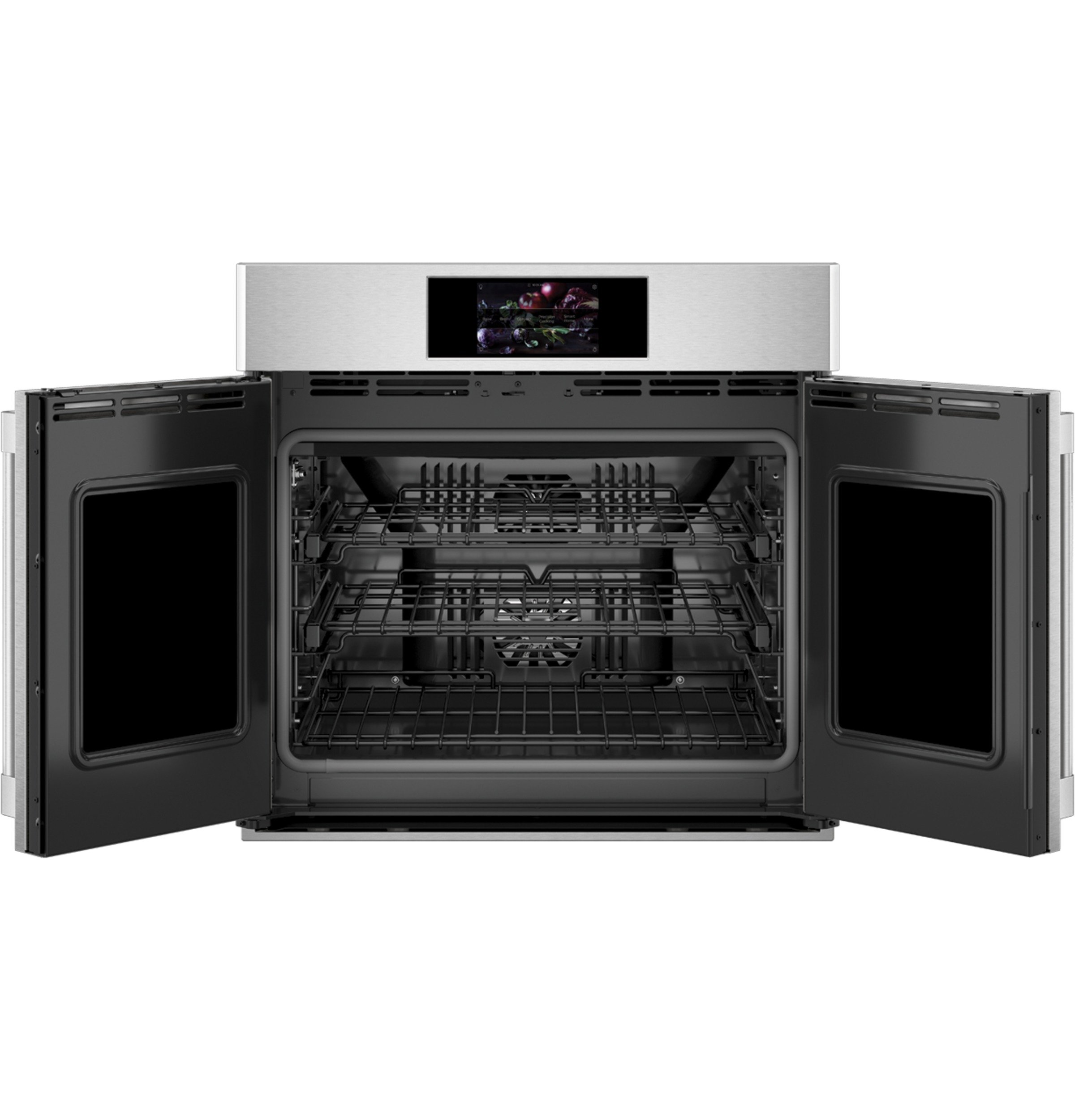 ZTSX1FPSNSS Monogram French Door Single Wall Oven with Convection and Smart Home Features - 30 Inch-3