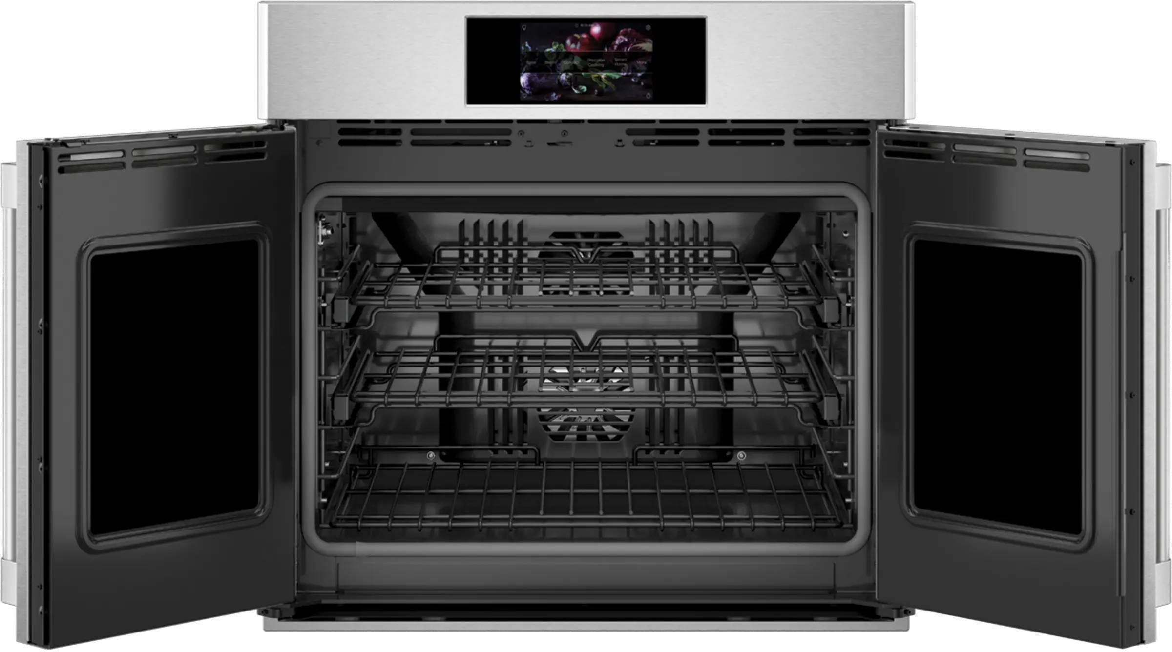 ZTSX1FPSNSS Monogram French Door Single Wall Oven with Convection and Smart Home Features - 30 Inch-3