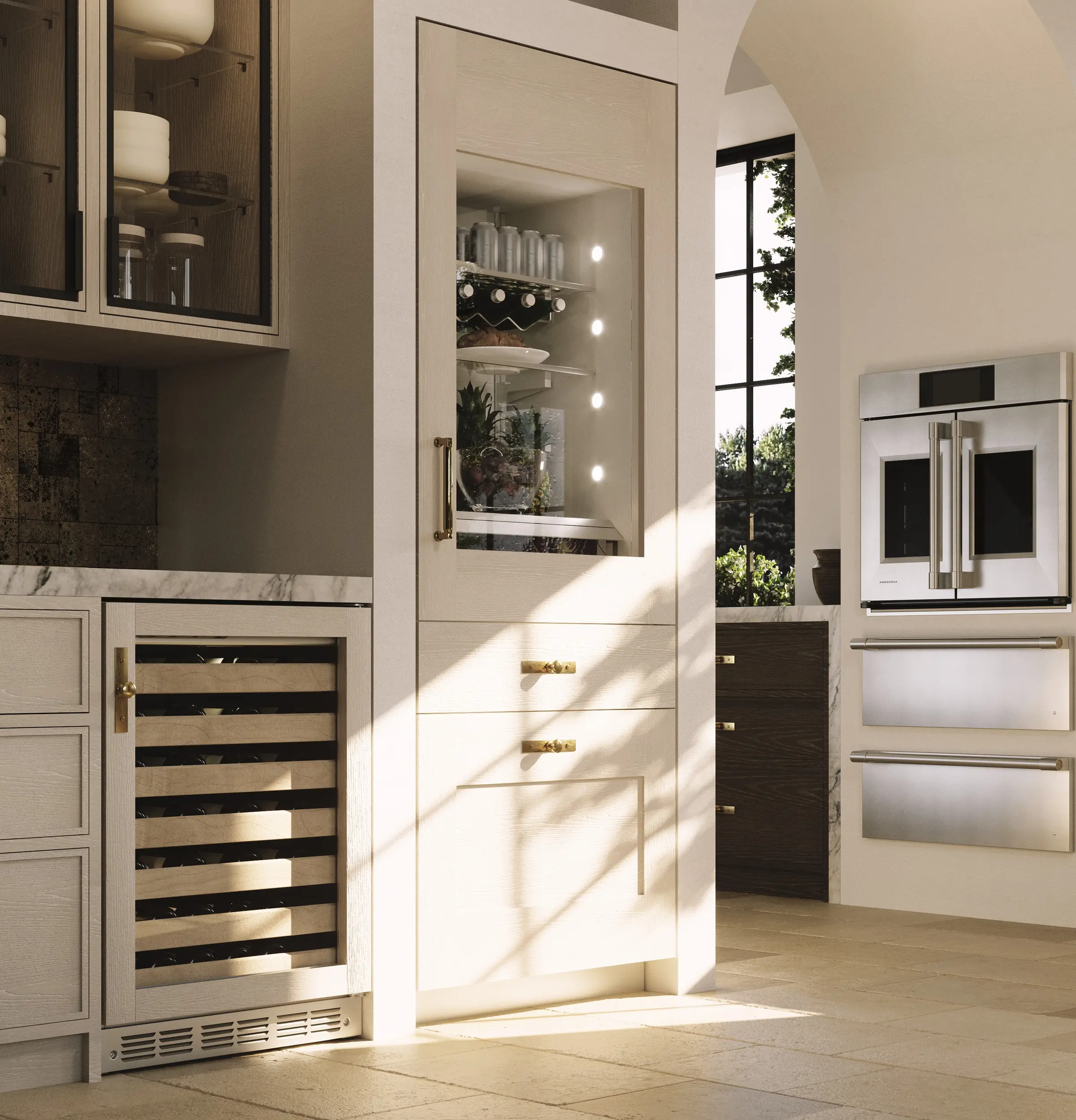 ZTSX1FPSNSS Monogram French Door Single Wall Oven with Convection and Smart Home Features - 30 Inch-6