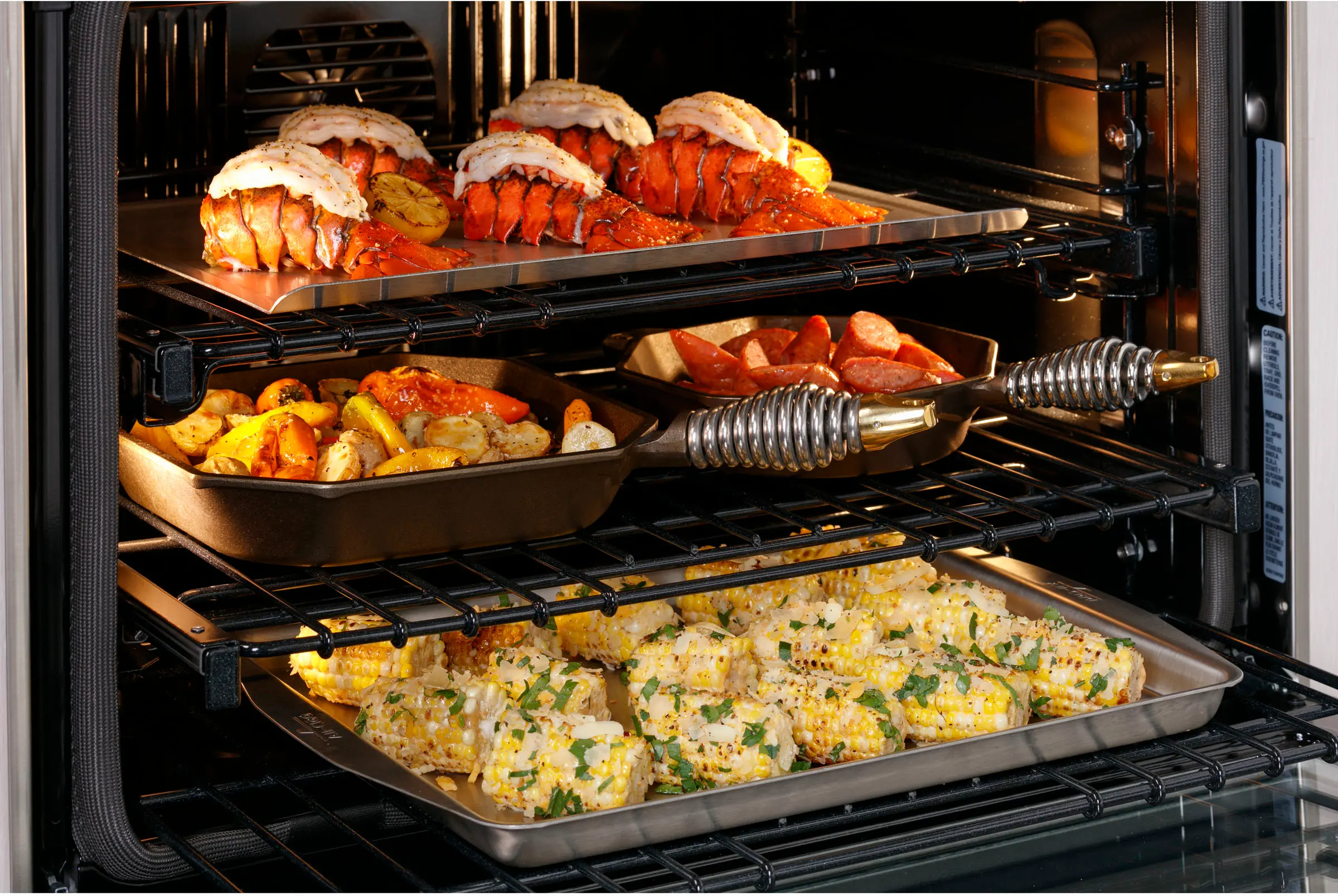 ZTSX1FPSNSS Monogram French Door Single Wall Oven with Convection and Smart Home Features - 30 Inch-7