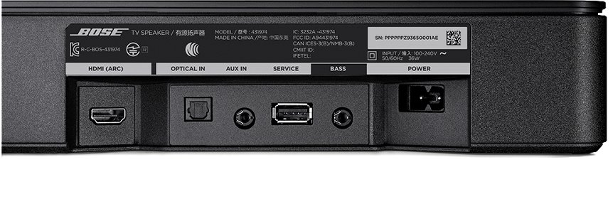 BOSE TV SPEAKER/BLACK Bose TV Speaker - Black-3