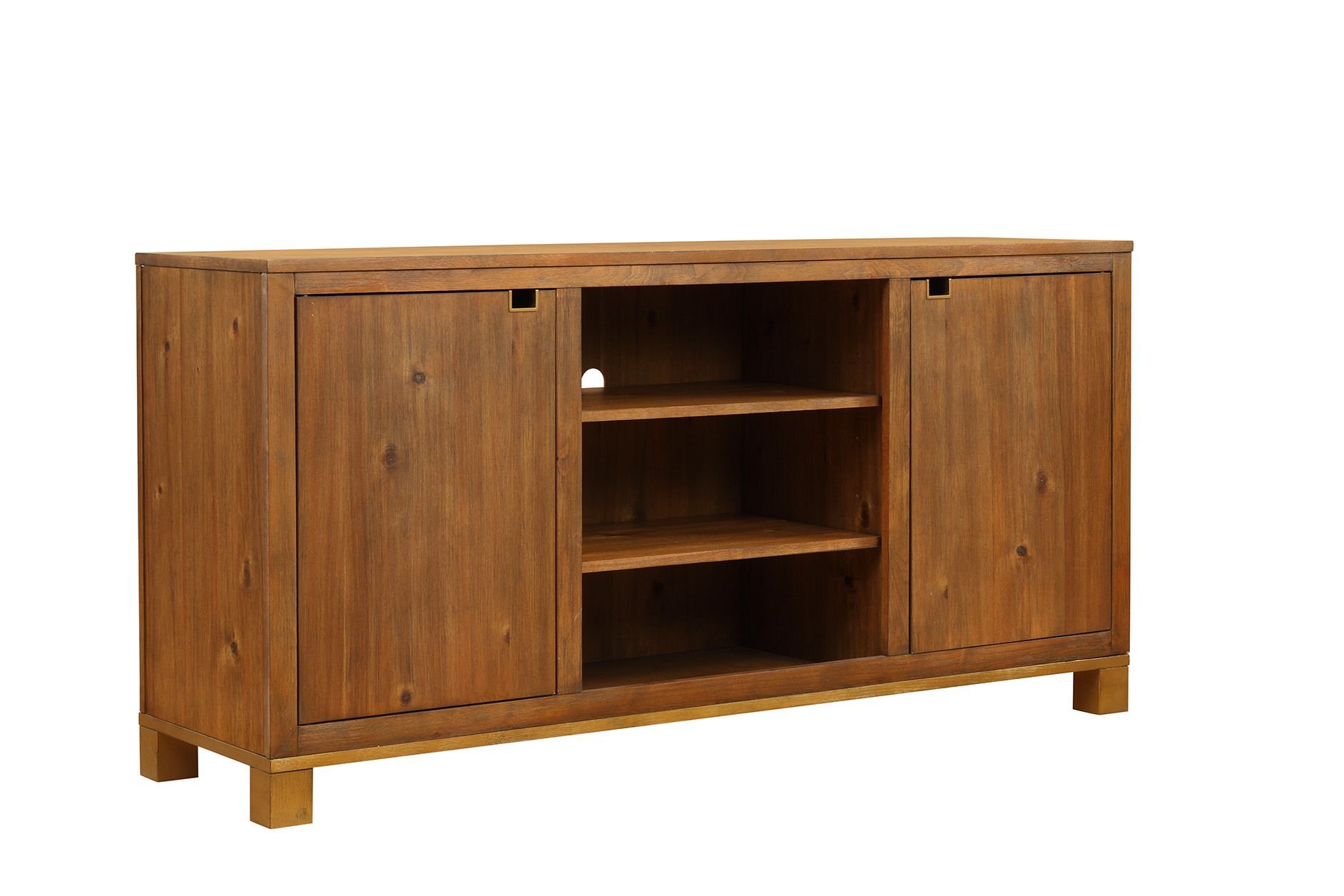 Medium Brown 60 Inch TV Stand - Tina-1