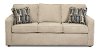 Jute Beige Casual Queen Sleeper Sofa - Norris