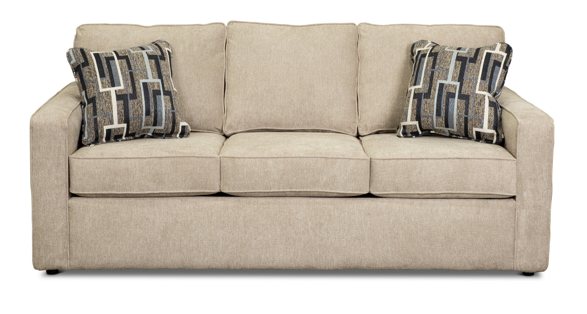 Norris Jute Beige Casual Queen Sleeper Sofa-1