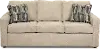 Norris Jute Beige Casual Queen Sleeper Sofa