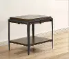 Clearance Industrial End Table with Metal Legs - Waco
