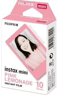 16581836 FujiFilm Instax Mini Pink Lemonade Film - 10 Pack