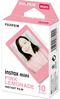 16581836 FujiFilm Instax Mini Pink Lemonade Film - 10 Pack