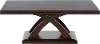 Jocelyn Espresso Brown Coffee Table