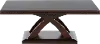 Jocelyn Espresso Brown Coffee Table