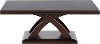 Modern Espresso Brown Coffee Table - Jocelyn