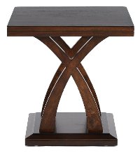 Jocelyn Traditional Espresso Brown End Table-2