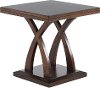 Traditional Espresso Brown End Table - Jocelyn