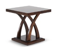 Traditional Espresso Brown End Table - Jocelyn-3