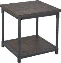 Prescott Industrial End Table