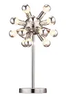 Modern Chrome Table Lamp - Pulsar