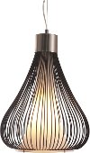 Black Wire Teardrop Ceiling Lamp - Interstellar