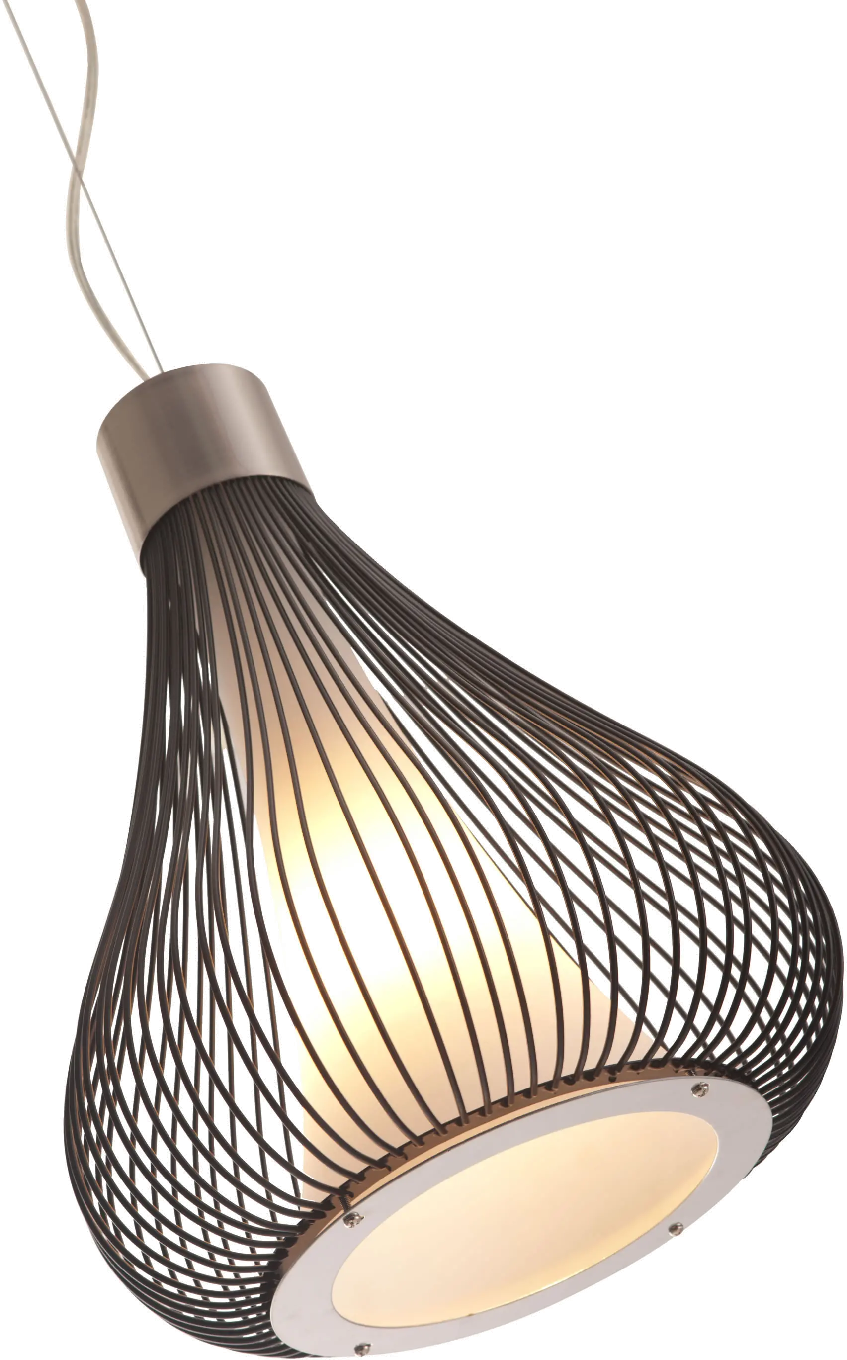 Black Wire Teardrop Ceiling Lamp - Interstellar-2