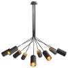 Modern Black and Gold Foil Ceiling Lamp - Ambition