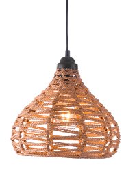 Natural Woven Ceiling Lamp - Nezz-2