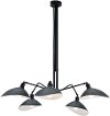 Modern Black Ceiling Lamp - Desden