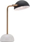 Mid Century Modern Black and White Table Lamp - Irving