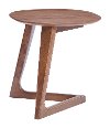 Mid-Century Modern Style Walnut Side Table - Park West