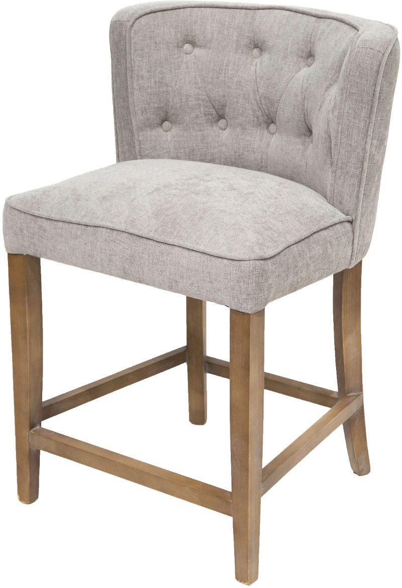 Grey Upholstered 24 Inch Counter Height Stool Anew Rc Willey Grey Upholstered 24 Inch Counter Height, 24 Inch Height Chairs