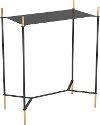 Black and Gold Side Table - Austin