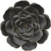 47 Inch Blue Metal Flower Wall Decoration