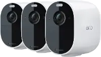 VMC2330100NAS Arlo 3-Pack Essential Spotlight Security Camera