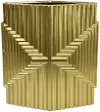 Clearance 14 Inch Matte Gold Vase
