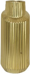 8 Inch Matte Gold Vase
