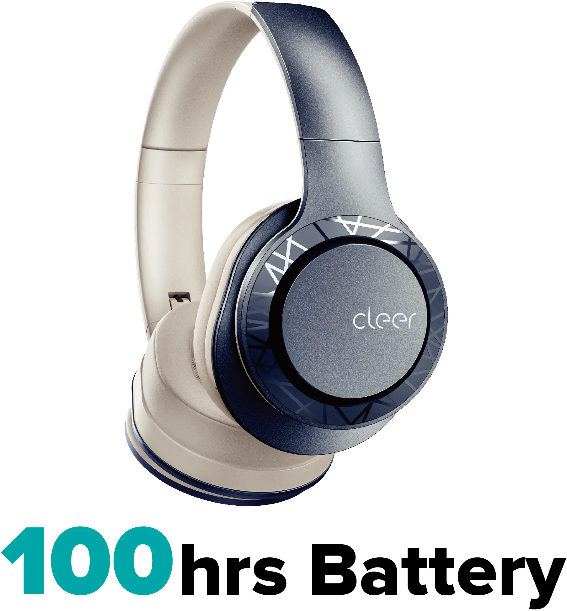 ENDURO1BTNVYUS Cleer Enduro 100 Wireless Headphones - Navy-3
